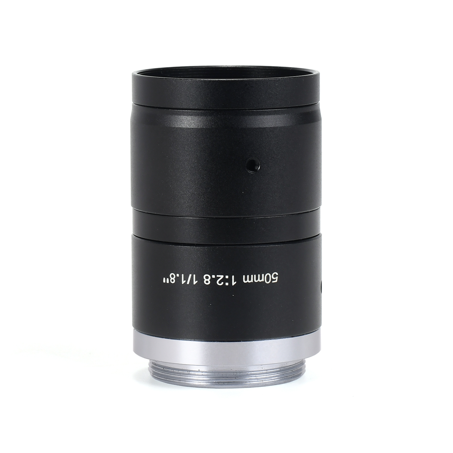 无畸变50mm工业镜头 广角镜头 大靶面1/1.8”C接口 定焦镜头HY-5001C