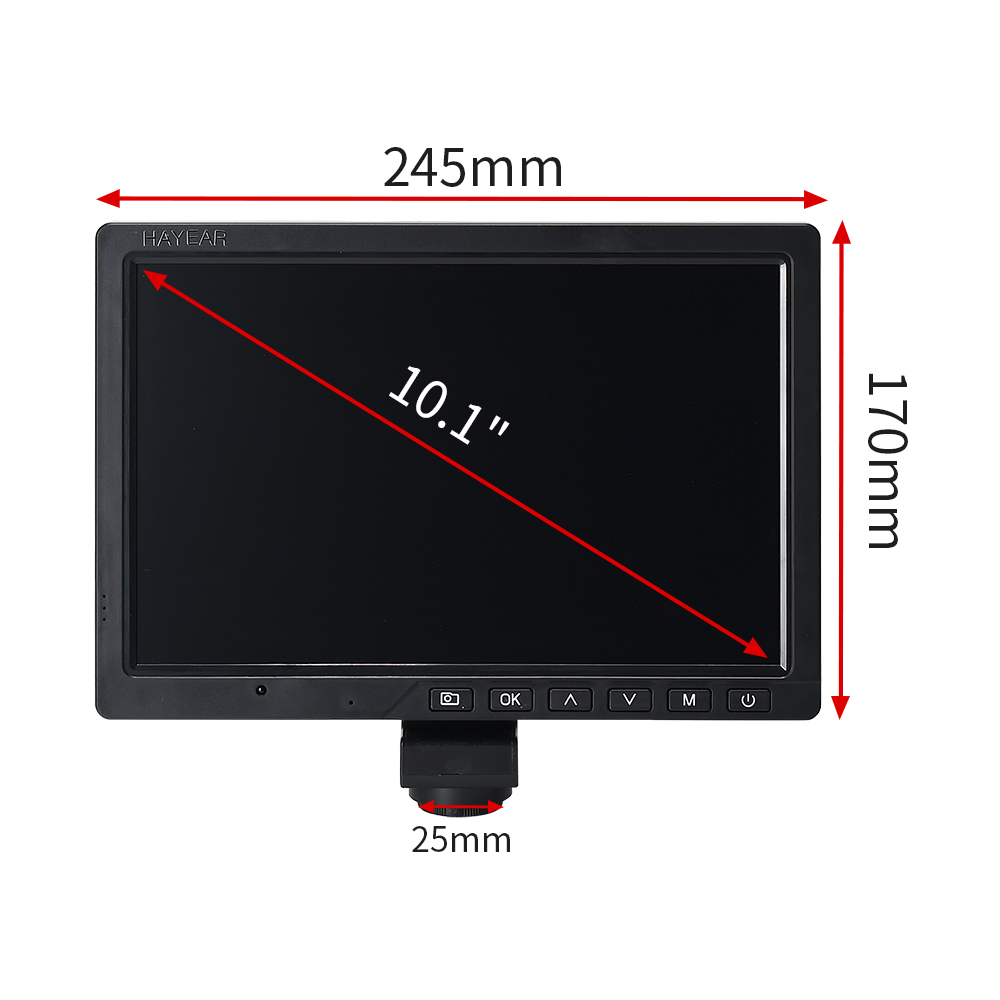 高清10.1寸带屏 1600W像素  电子显微镜  可接C/CS接口镜头